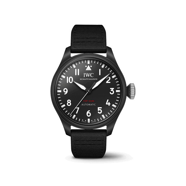 Black IWC watch  | Luxe IWC Watches big discount Shop online